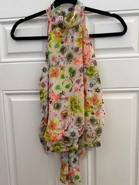 Floral Sleeveless Top